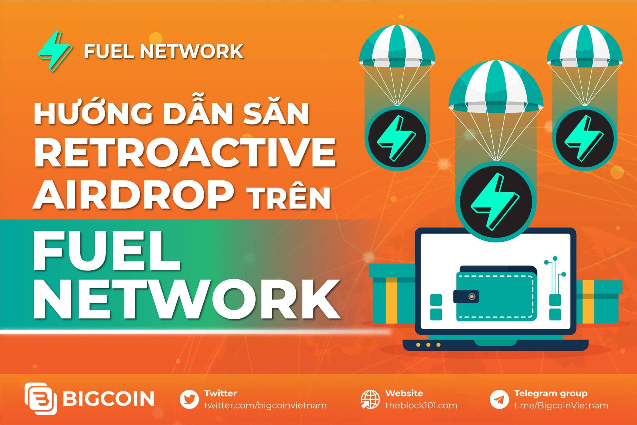 Hướng dẫn săn retroactive airdrop trên Fuel Network