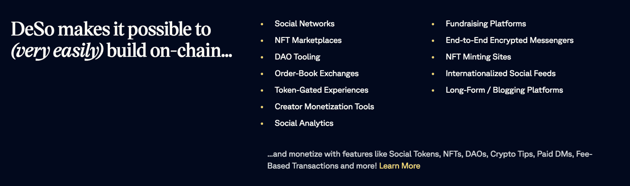 Nền tảng cho mọi ứng dụng SocialFi