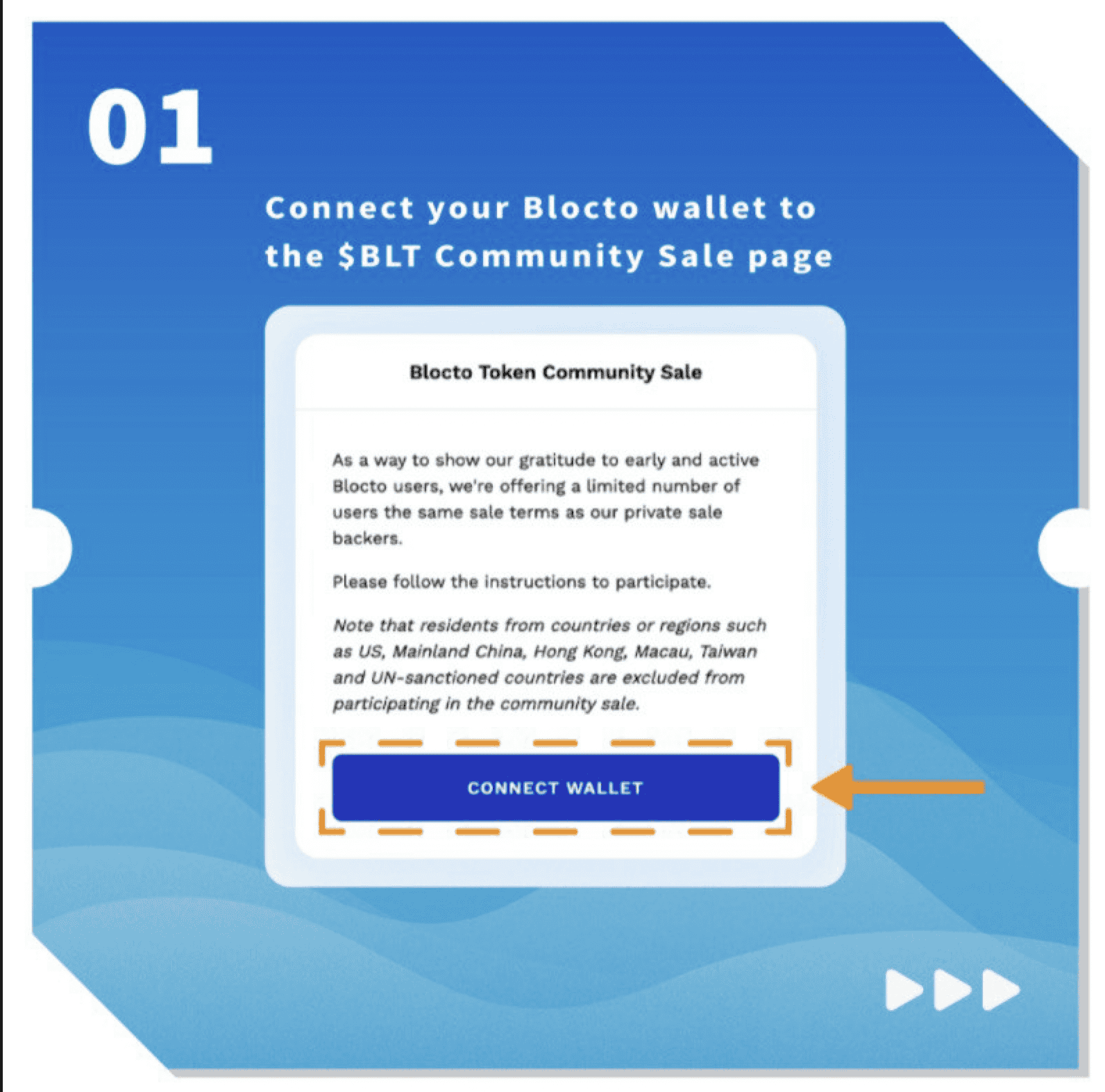 Kết nối ví Blocto