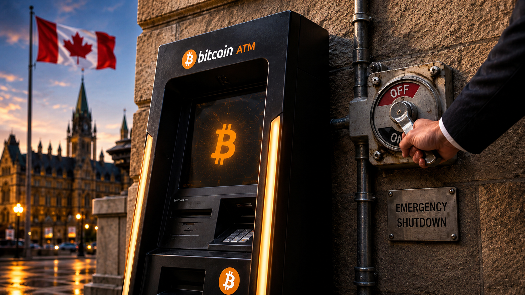 Canada đề xuất cấm toàn bộ Bitcoin ATM trên cả nước