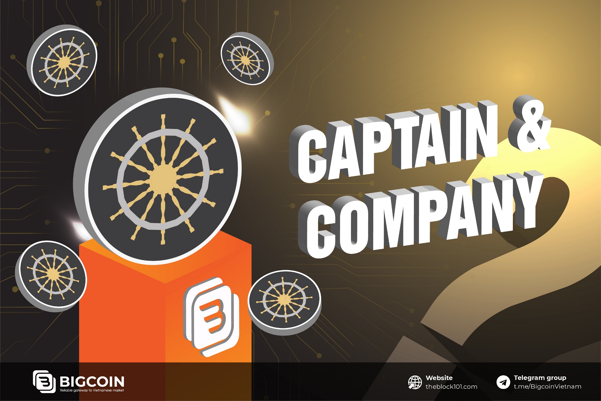 Captain & Company là gì? Dự án game được backed bởi nhiều quỹ lớn trong truyền thống và Web3