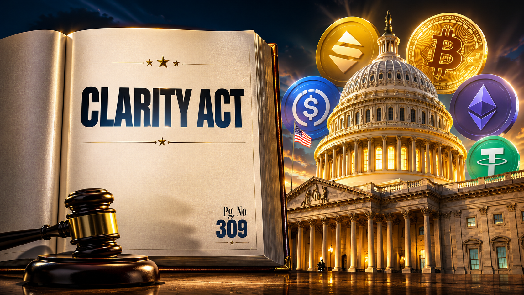 CLARITY Act Chính Thức Thông Qua Cuộc Bỏ Phiếu Của Thượng Viện Mỹ