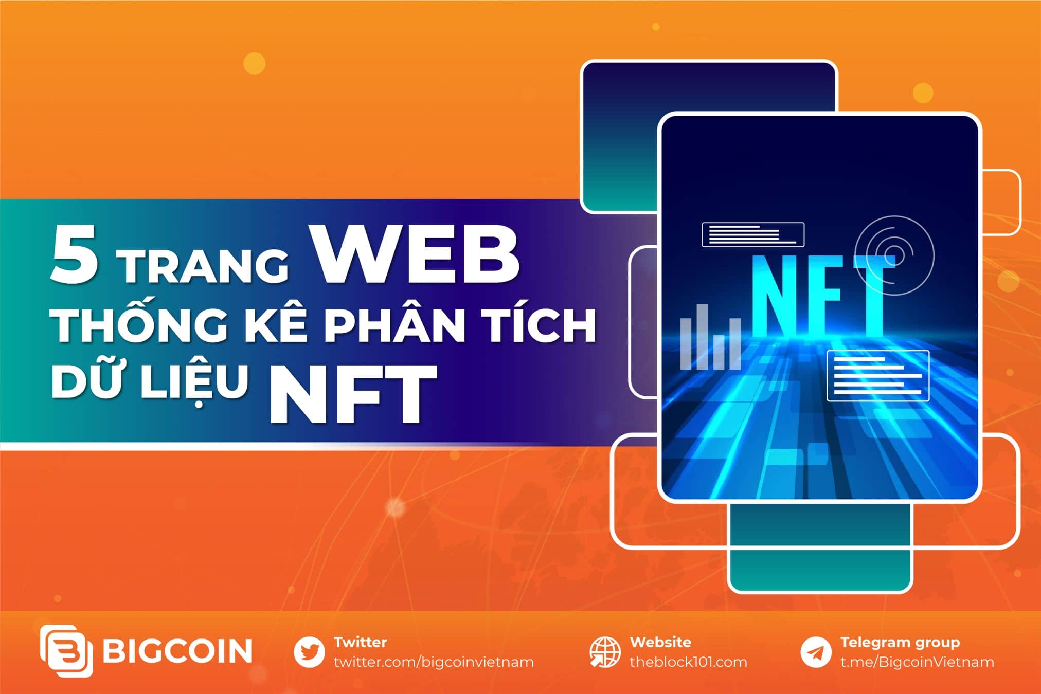 5 trang web thống kê phân tích dữ liệu NFT