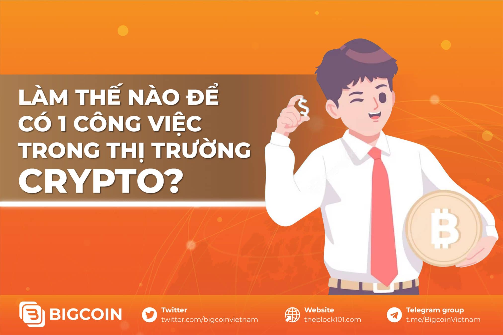How can you get a job in the crypto field?