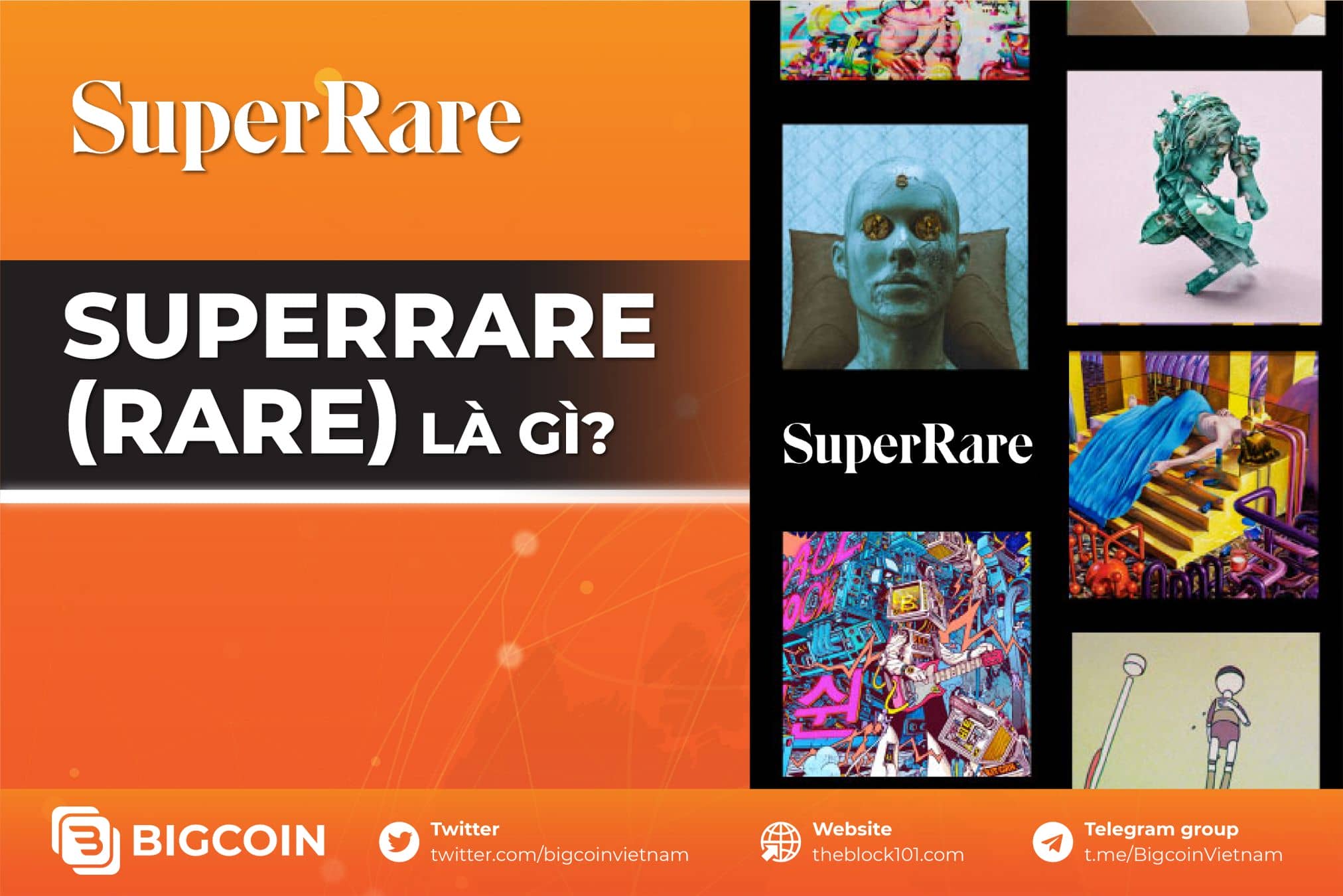 SuperRare (RARE) là gì? Tìm hiểu nền tảng NFT Marketplace trên Ethereum