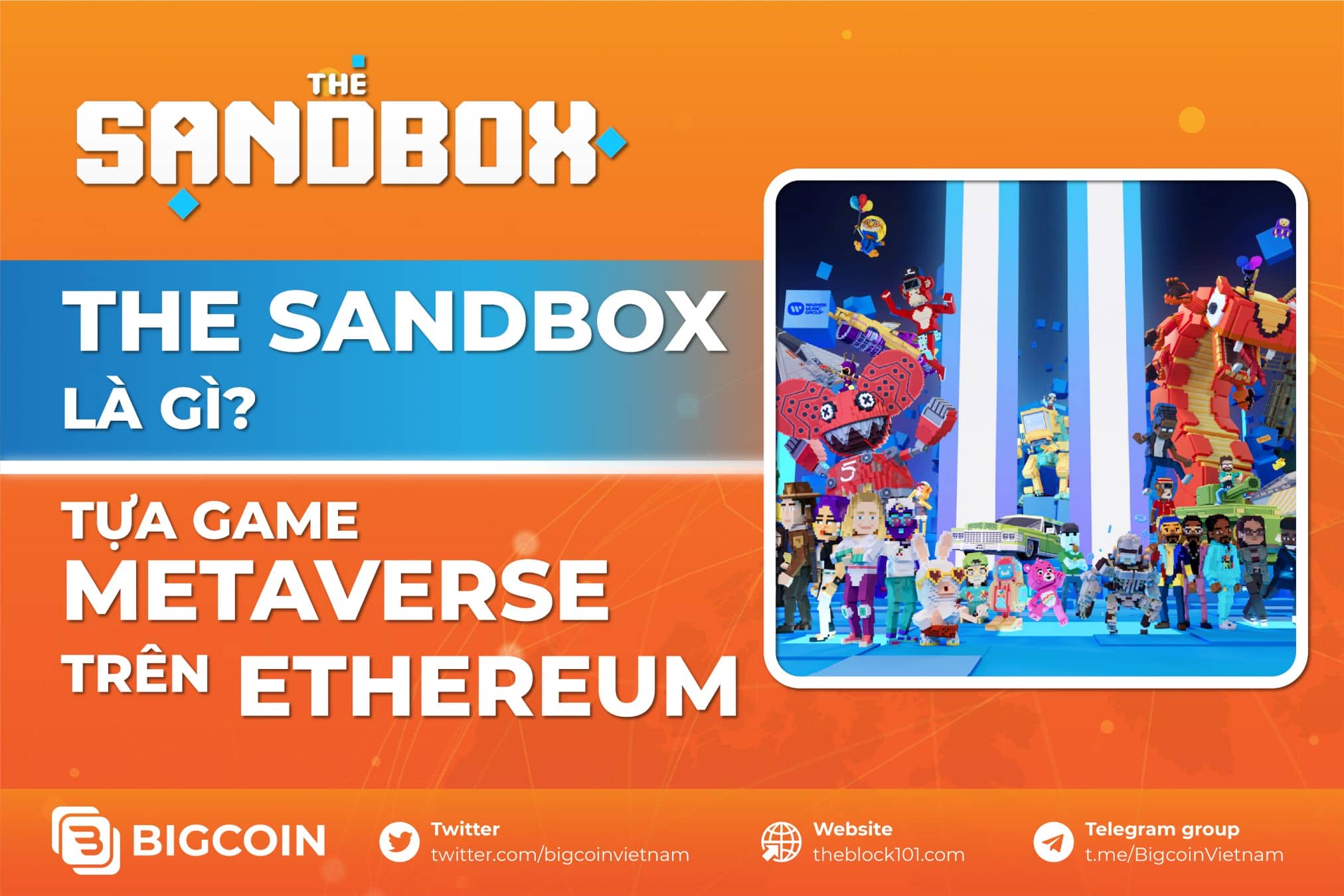 The Sandbox là gì? Tựa game metaverse trên Ethereum