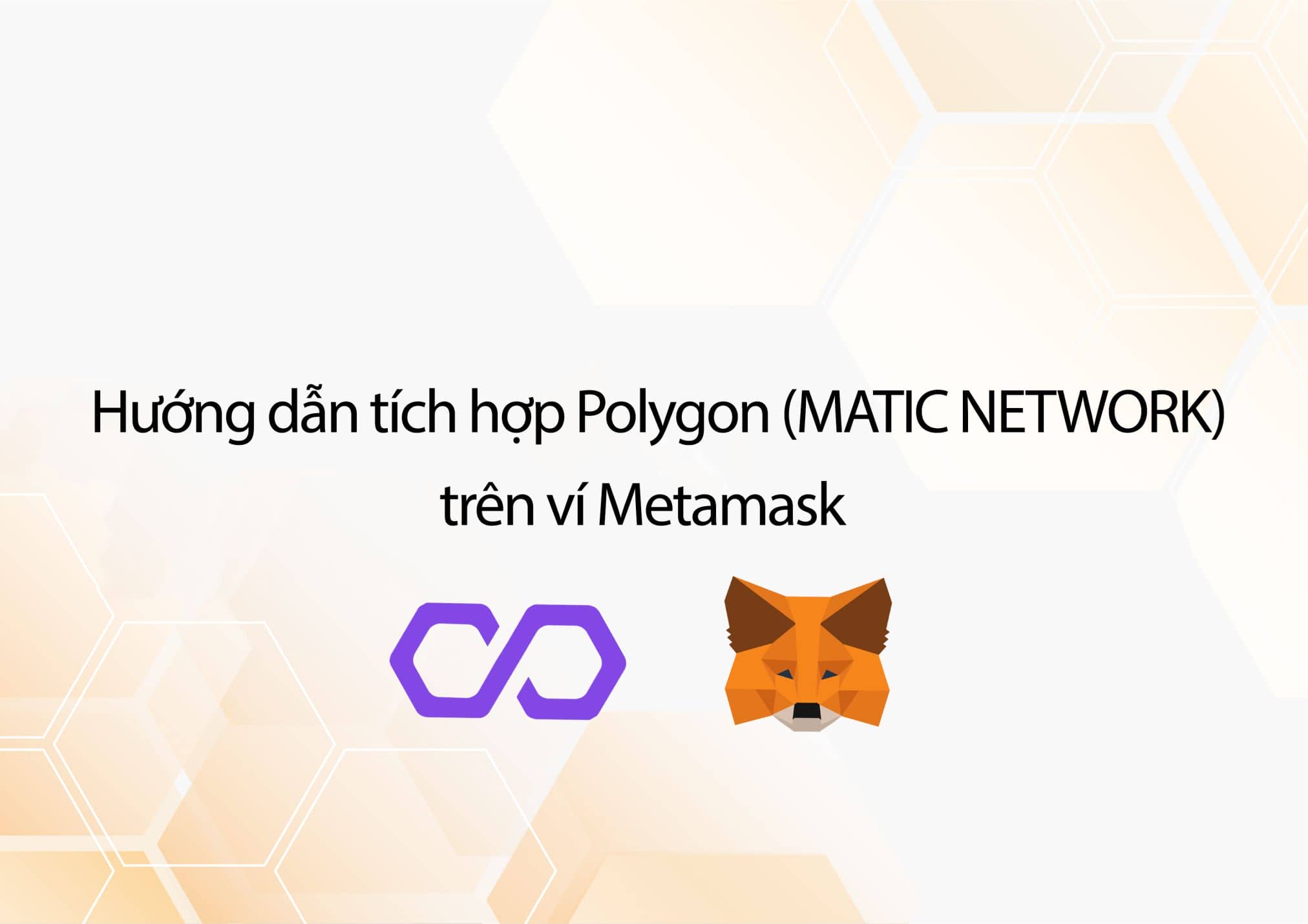 Hướng dẫn tích hợp mạng Polygon (MATIC NETWORK) trên ví Metamask