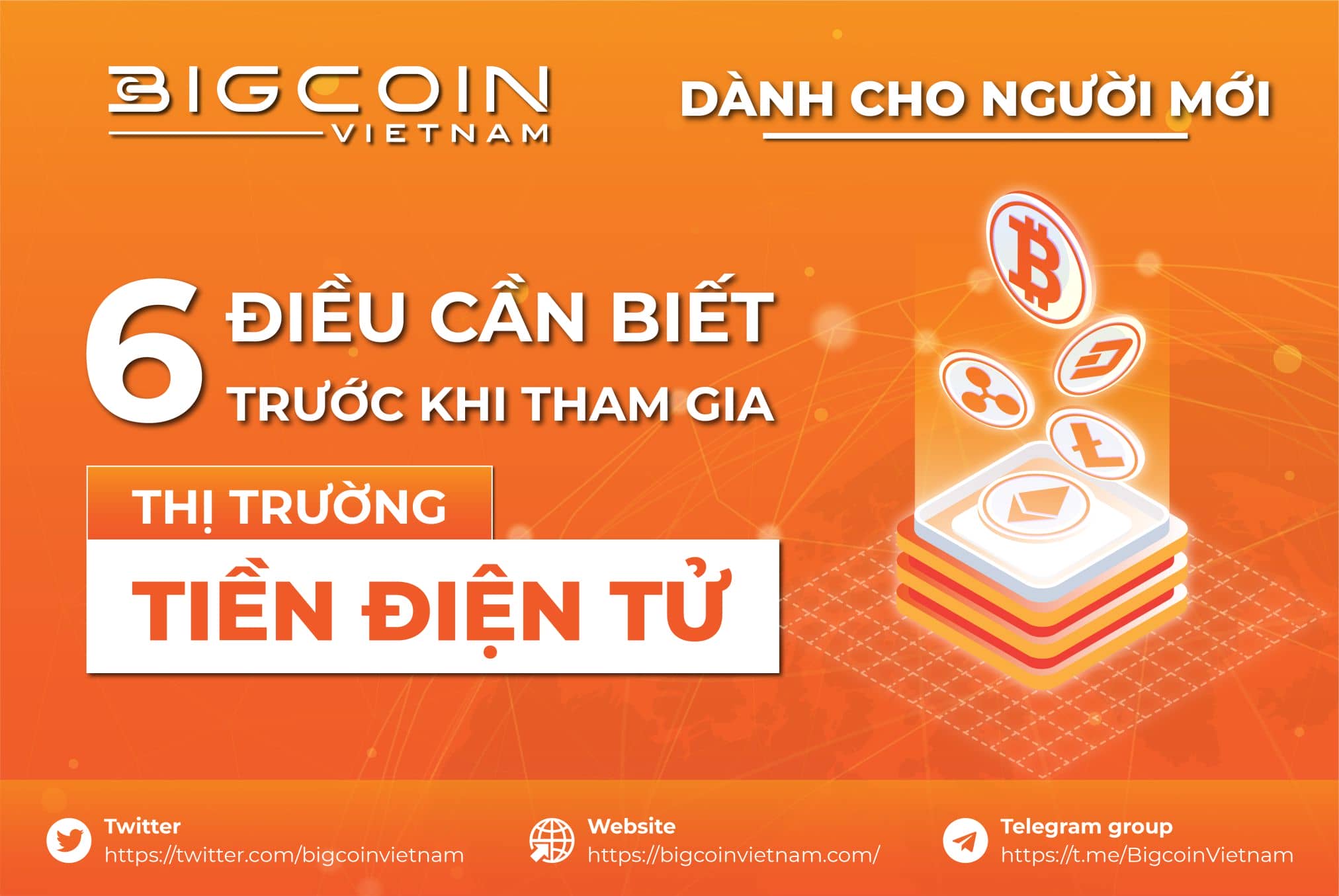 6 điều cần biết trước khi tham gia vào thị trường tiền điện tử