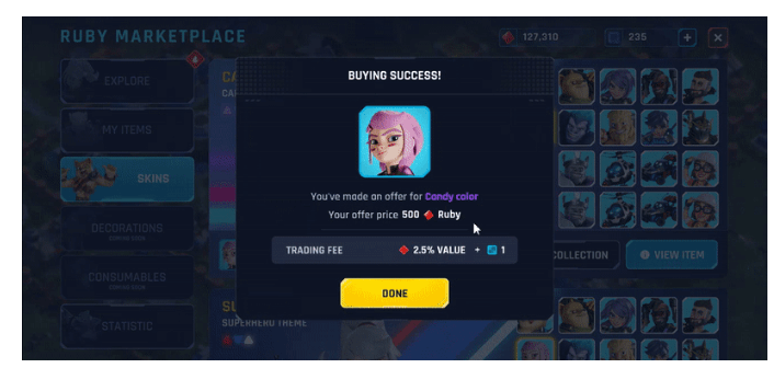 RUBY Marketplace