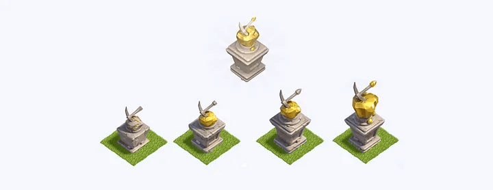 Gold Statue NFT