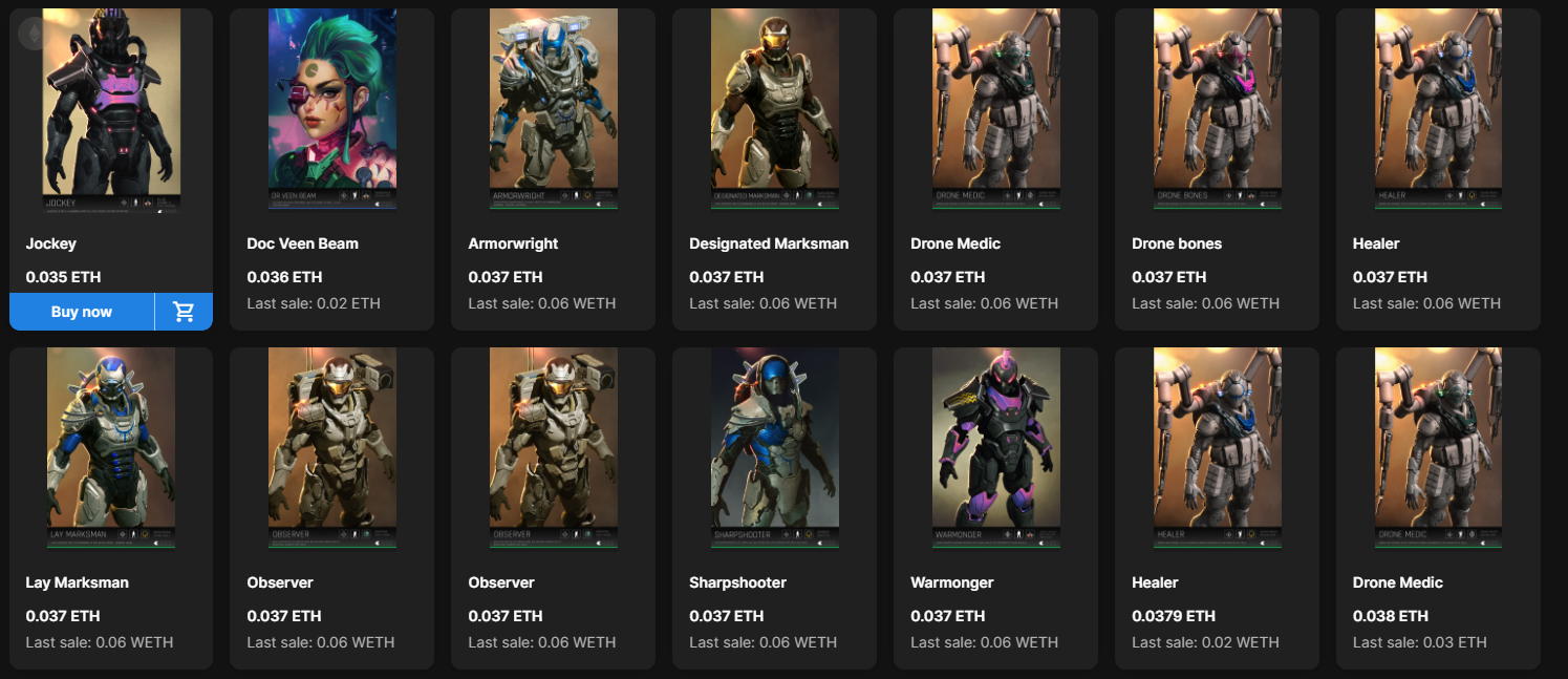 NFT INFANTRY&nbsp;GENESIS