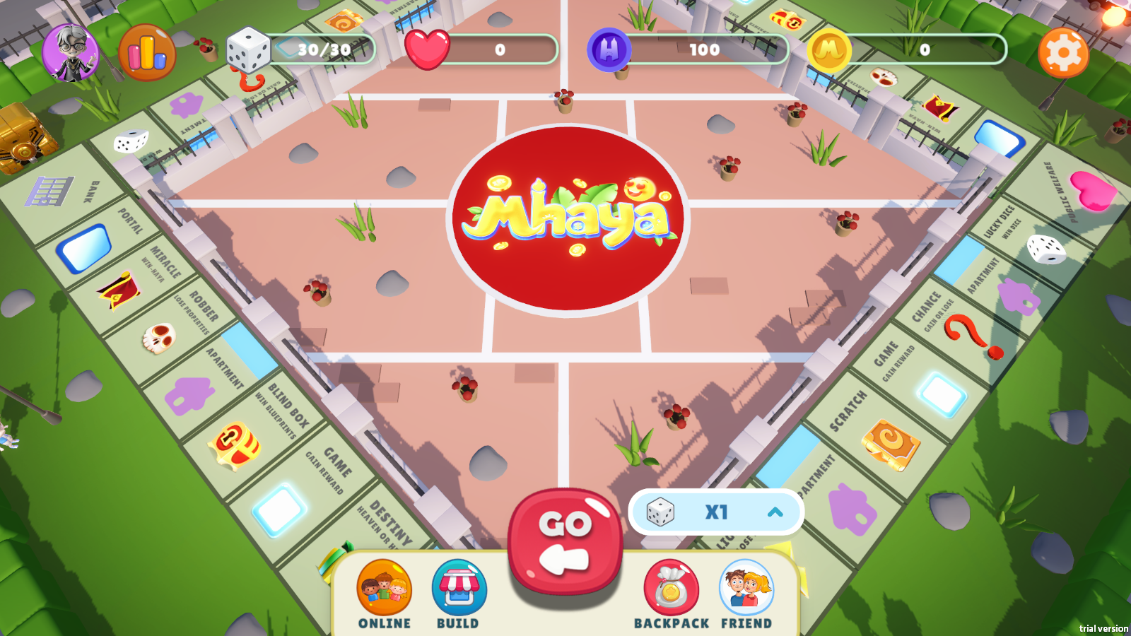Thế giới trong Mhaya game