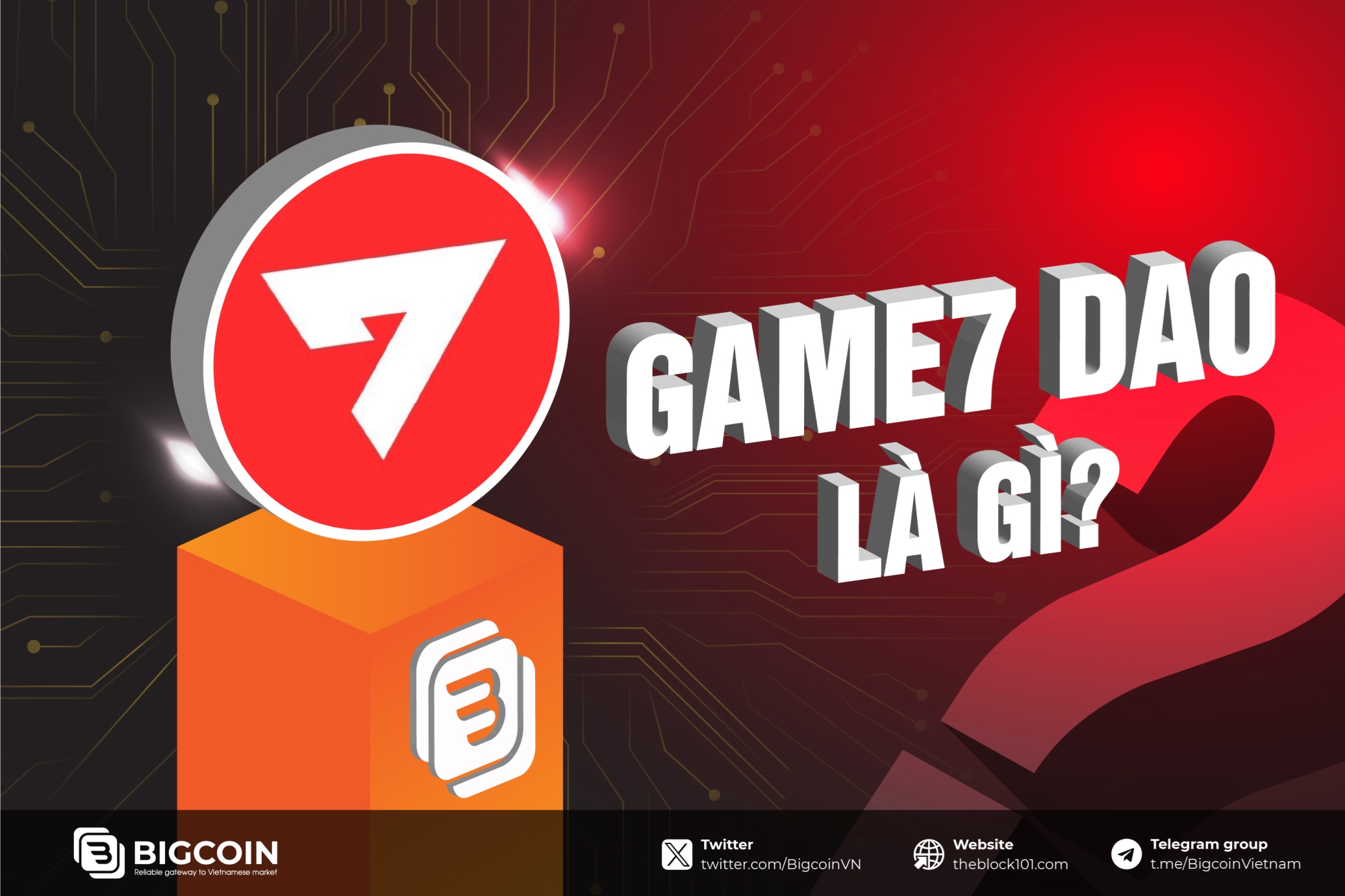 Game7 DAO là gì? Nền tảng Dao không thể bỏ qua đối với nhà phát triển game