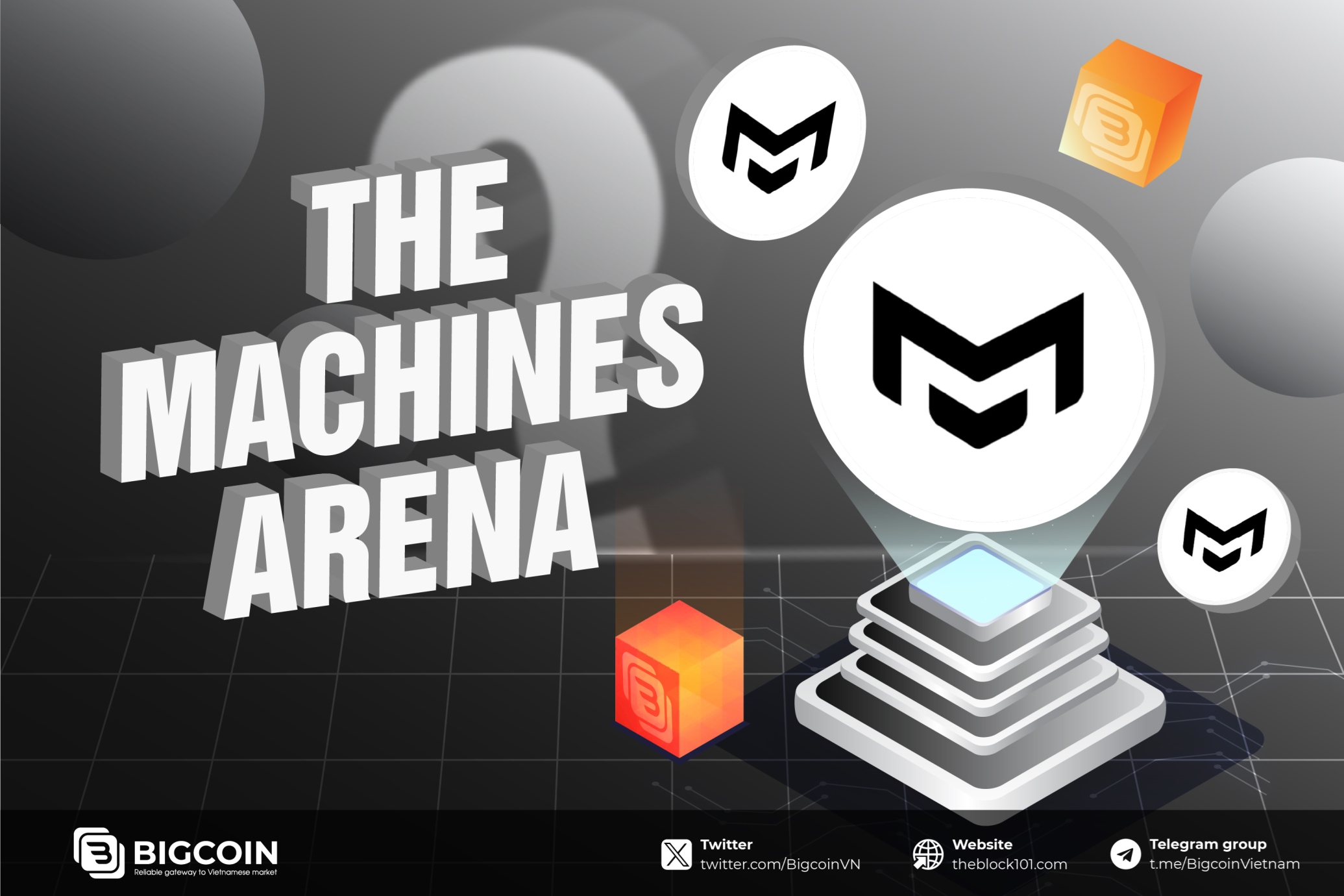 The Machines Arena là gì? Dự án Play-to-Airdrop tiềm năng không thể bỏ qua trên Ronin