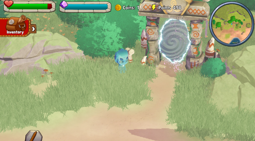 Người chơi t&iacute;ch luỹ Point khi thu thập t&agrave;i nguy&ecirc;n trong game