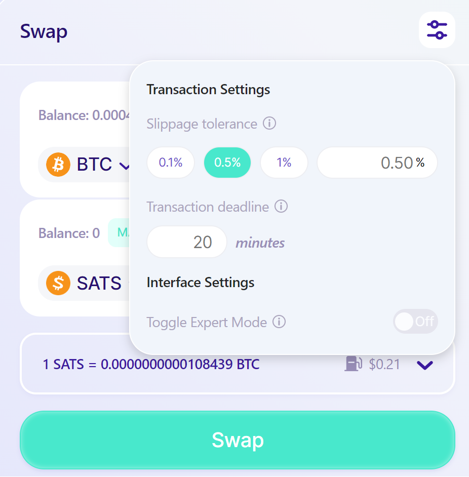 T&iacute;nh năng Swap