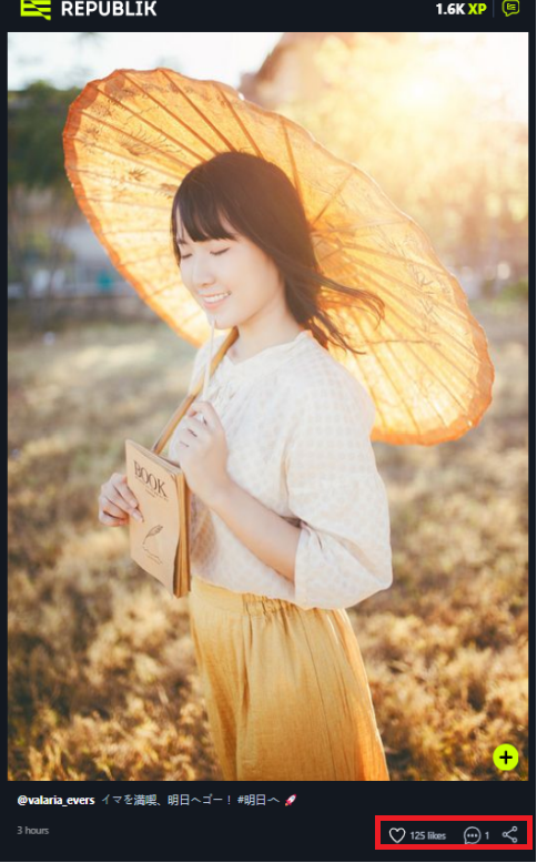 Tương tác bài viết