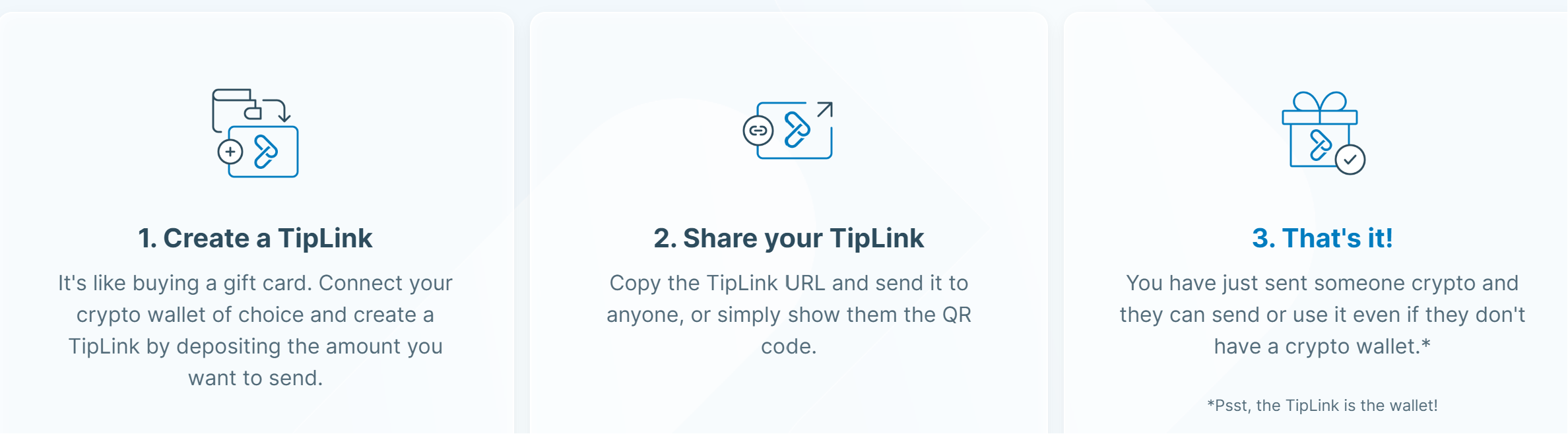Cơ chế hoạt động của TipLink