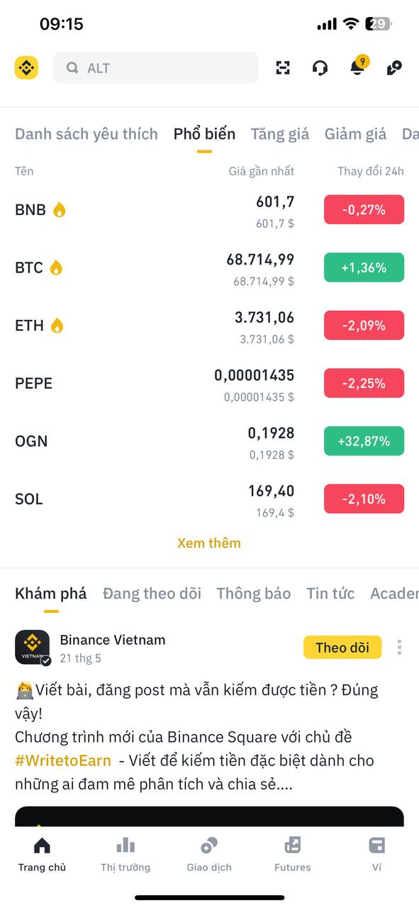 Market order