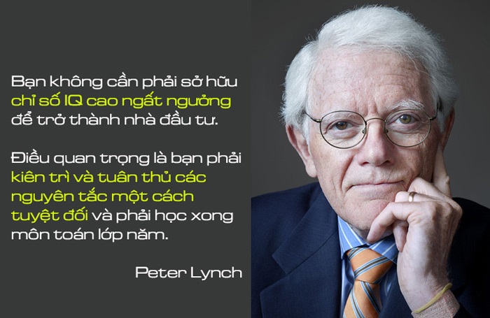 Triết lý đầu tư “bách trúng bách thắng" của Peter Lynch