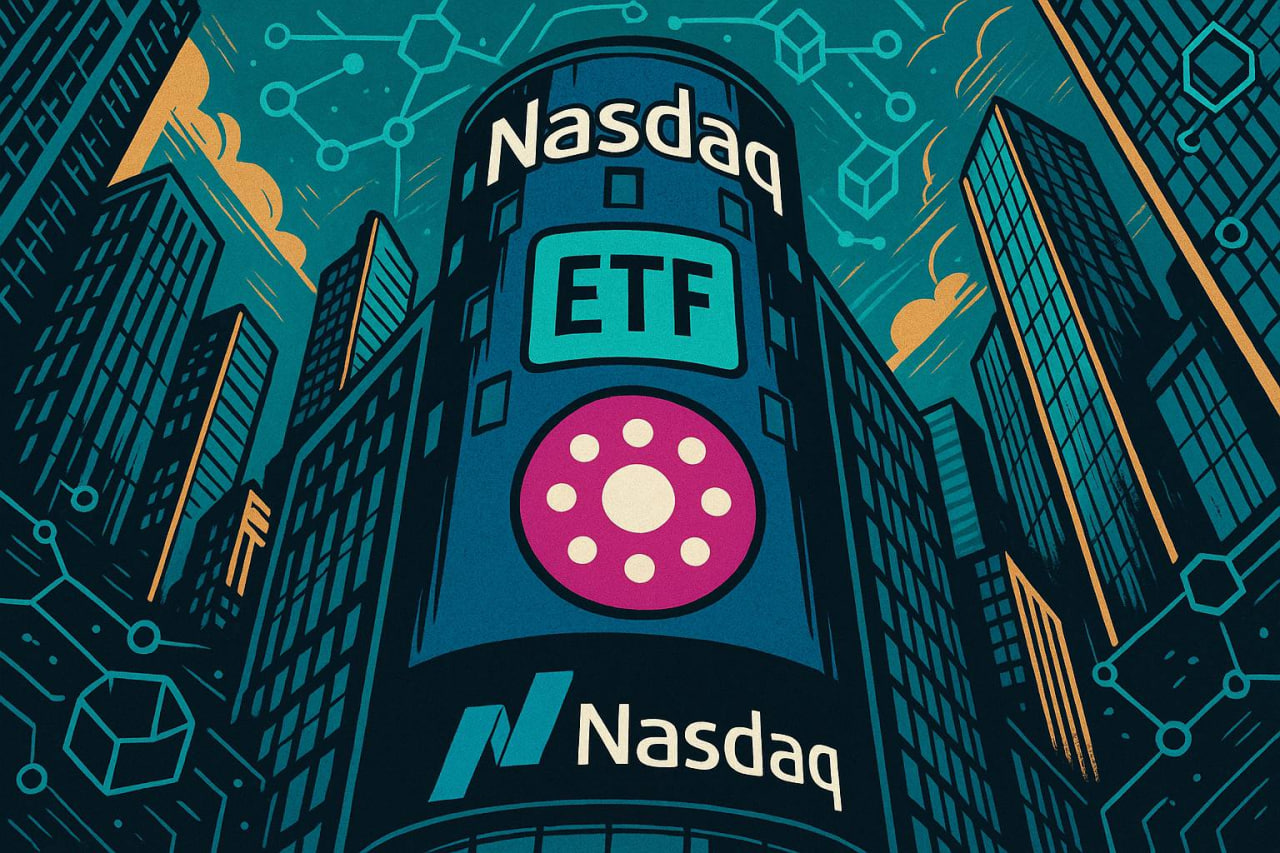 21Shares ra mắt ETF Polkadot giao ngay đầu ti&ecirc;n tại Mỹ, giao dịch tr&ecirc;n Nasdaq