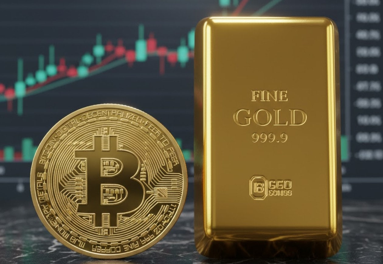 Bitcoin vs v&agrave;ng: D&ograve;ng tiền ETF cho thấy dấu hiệu sớm của sự dịch chuyển vốn