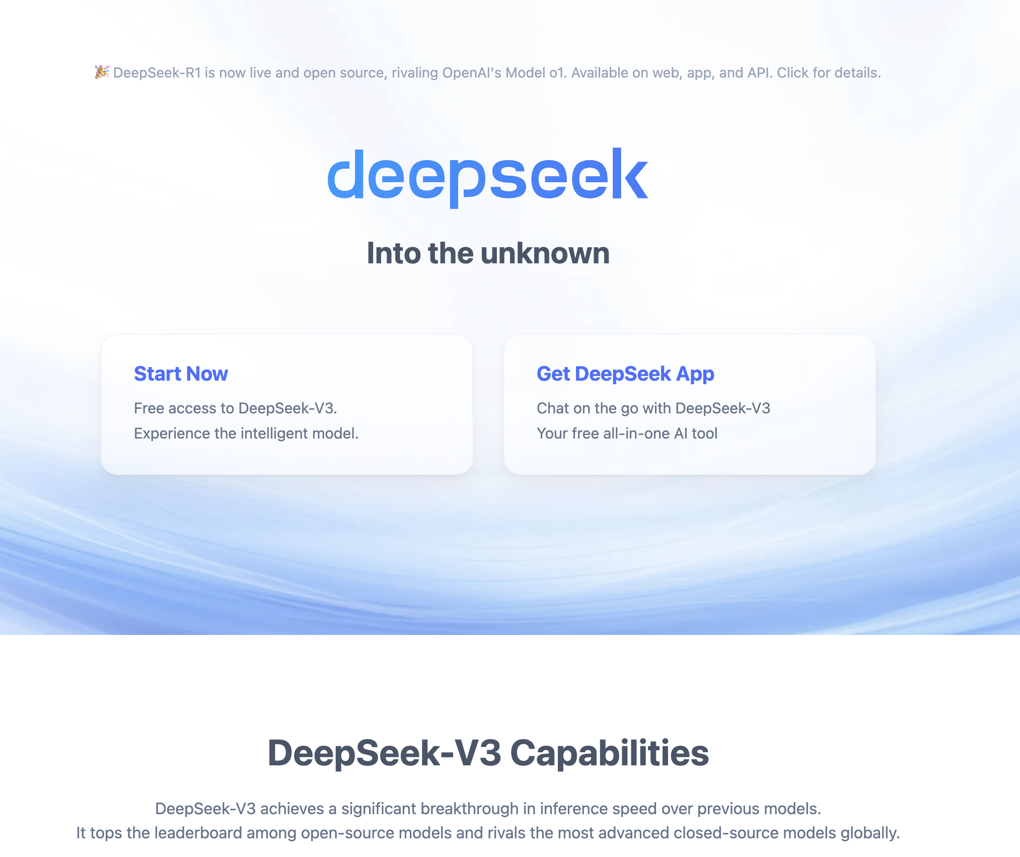 Tại sao thị trường tài chính lao dốc sau khi DeepSeek ra đời?