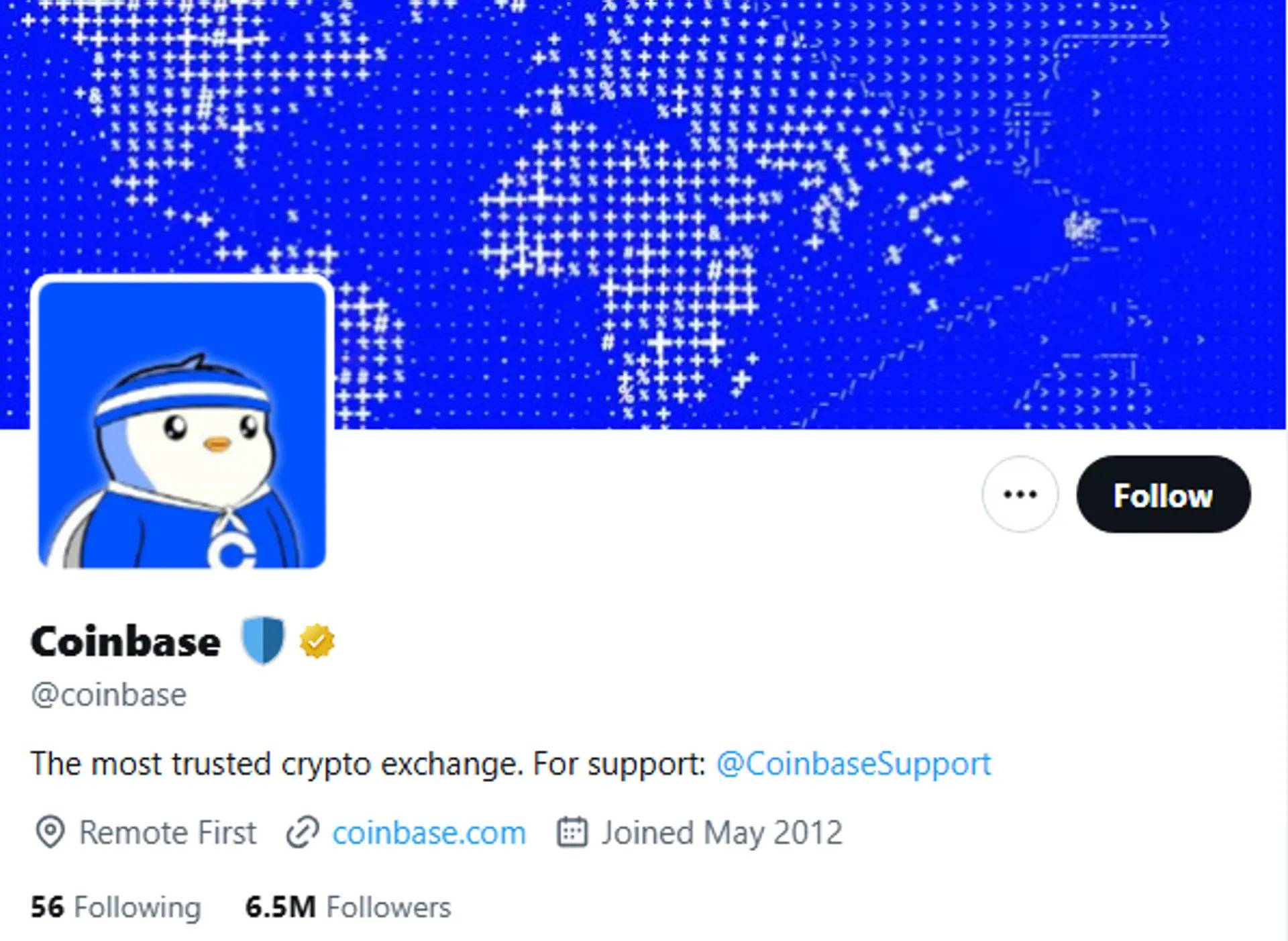 Coinbase đổi avatar thành NFT Pudgy Penguins