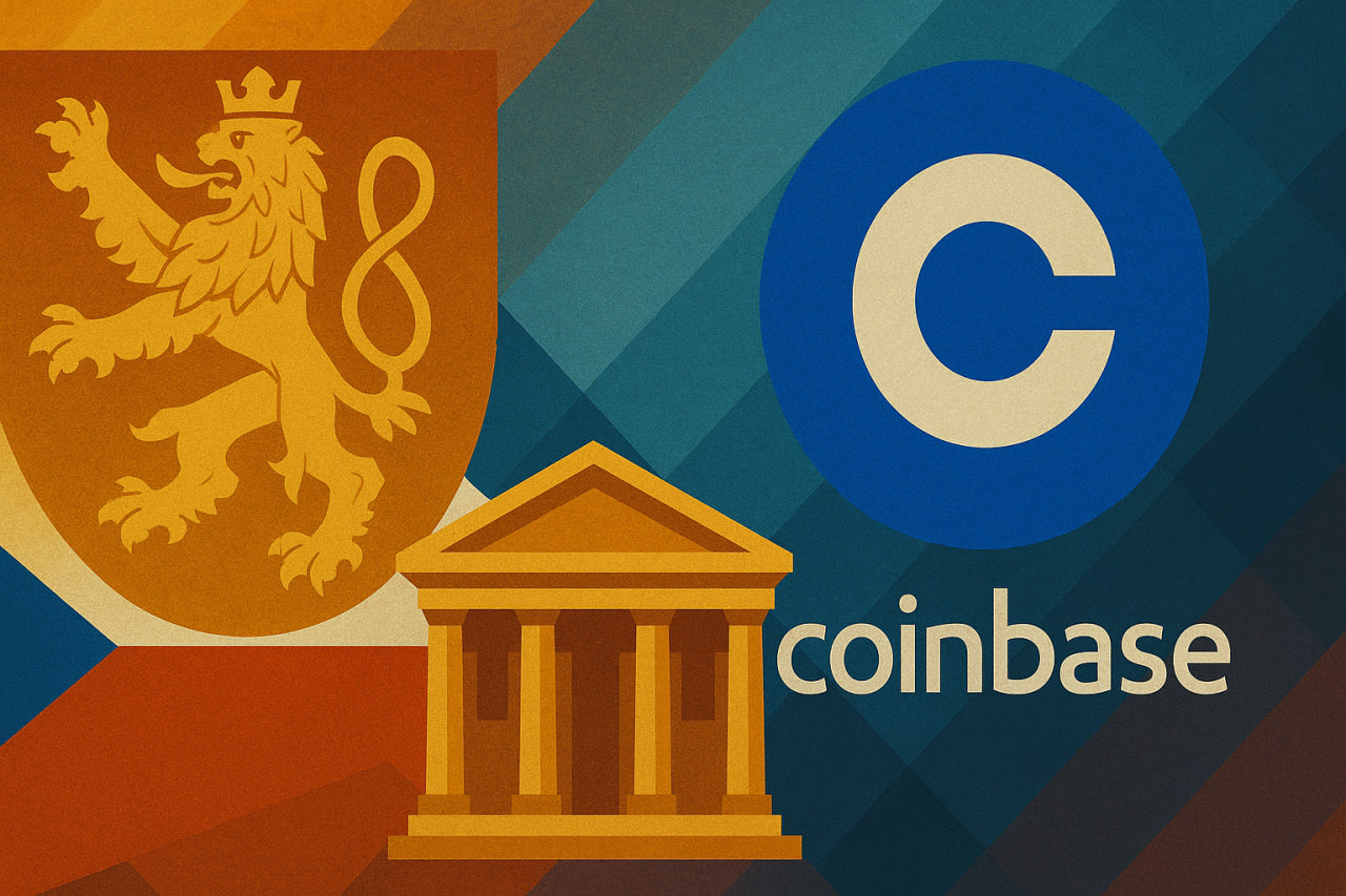 Ngân hàng Trung ương Cộng hòa Séc thêm Coinbase vào danh mục đầu tư