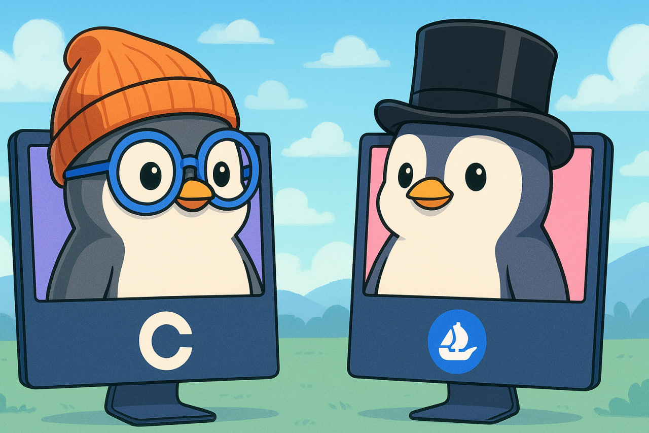 OpenSea và Coinbase cùng đổi avatar thành NFT Pudgy Penguin