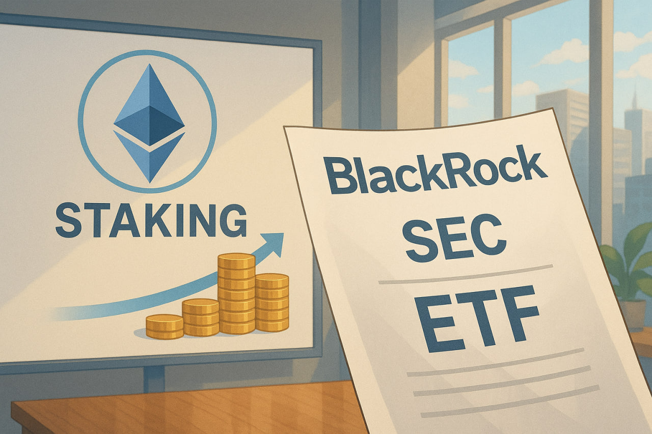 BlackRock nộp đơn lên SEC xin bổ sung tính năng staking vào ETF Ethereum