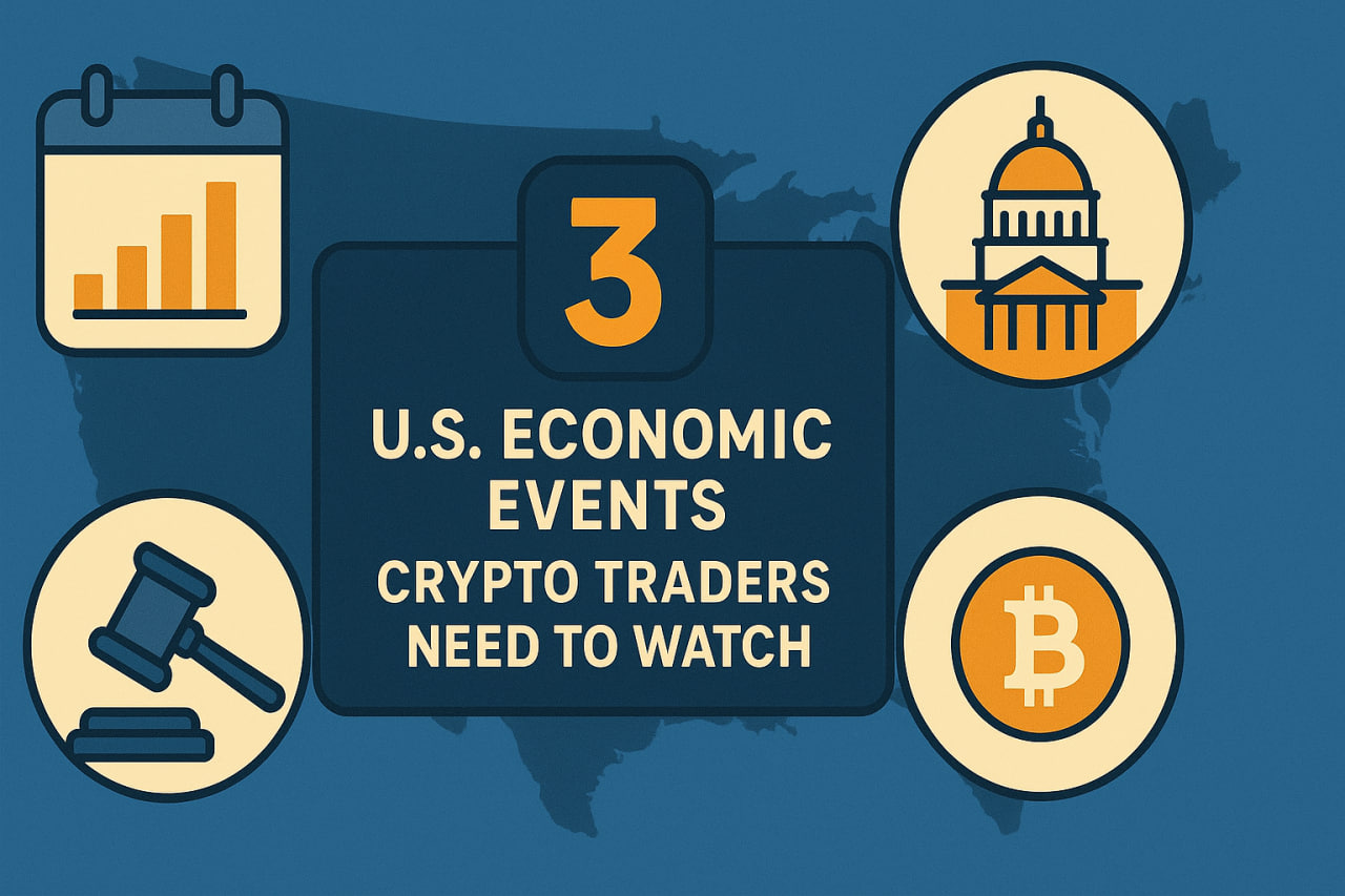 3 sự kiện kinh tế Mỹ mà trader crypto cần theo dõi trong tuần này