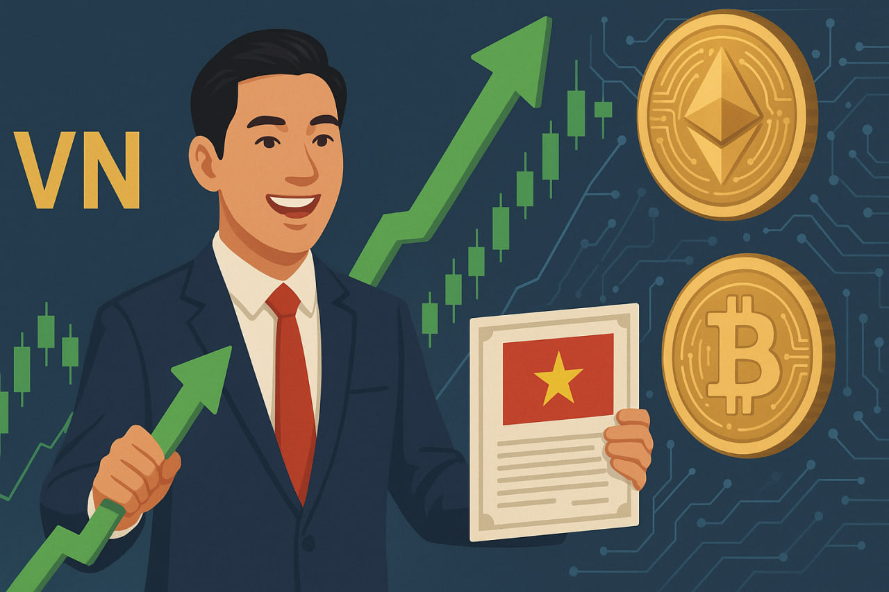 Cổ phiếu một công ty Việt Nam tăng gấp 3 nhờ rót vốn gián tiếp vào tài sản số