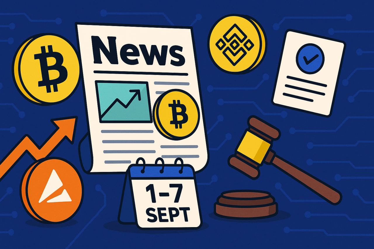 Tổng hợp tin tức crypto nóng nhất tuần qua (1/9 - 7/9)