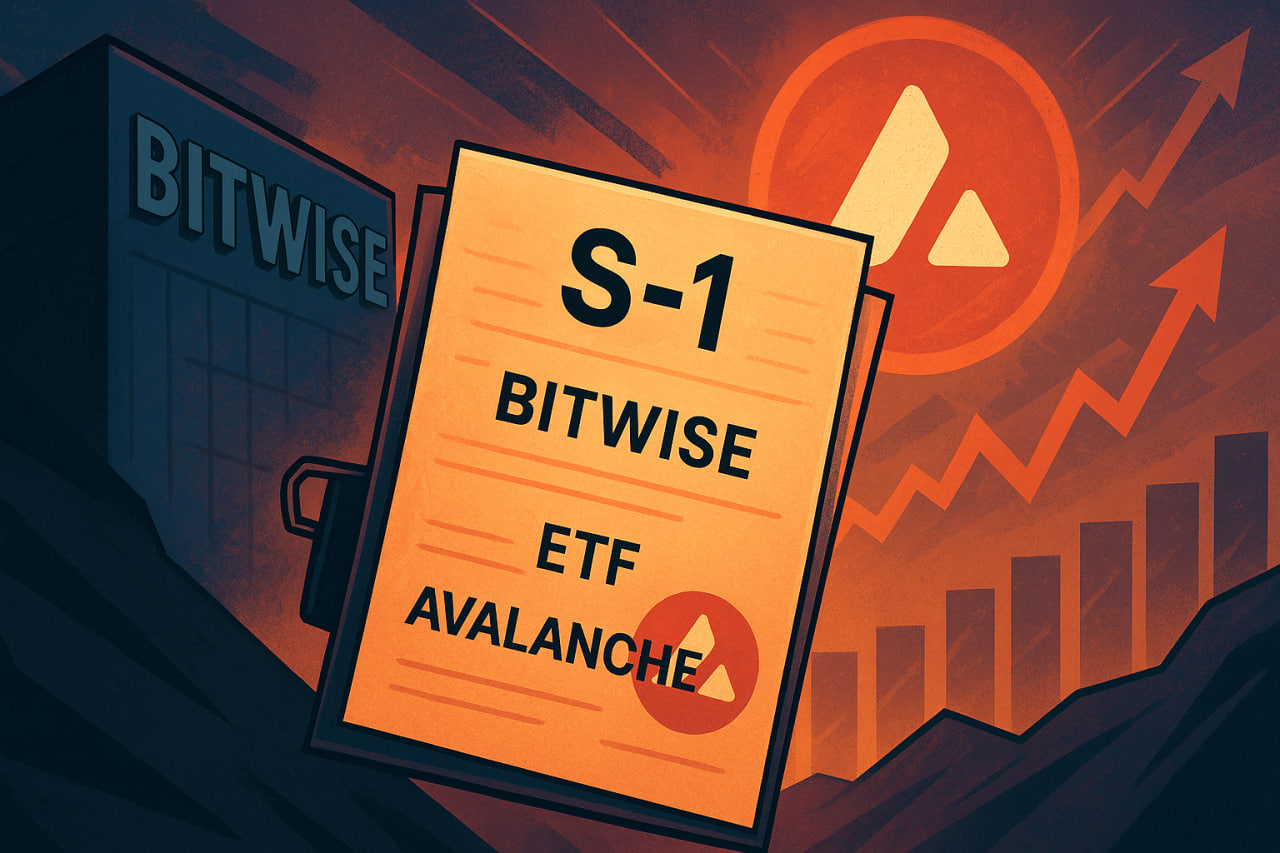 Bitwise nộp hồ sơ S-1 cho ETF Avalanche, gia nhập “cuộc đua AVAX”
