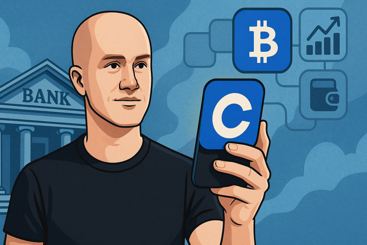 CEO Coinbase đặt mục tiêu thay thế ngân hàng bằng siêu ứng dụng crypto