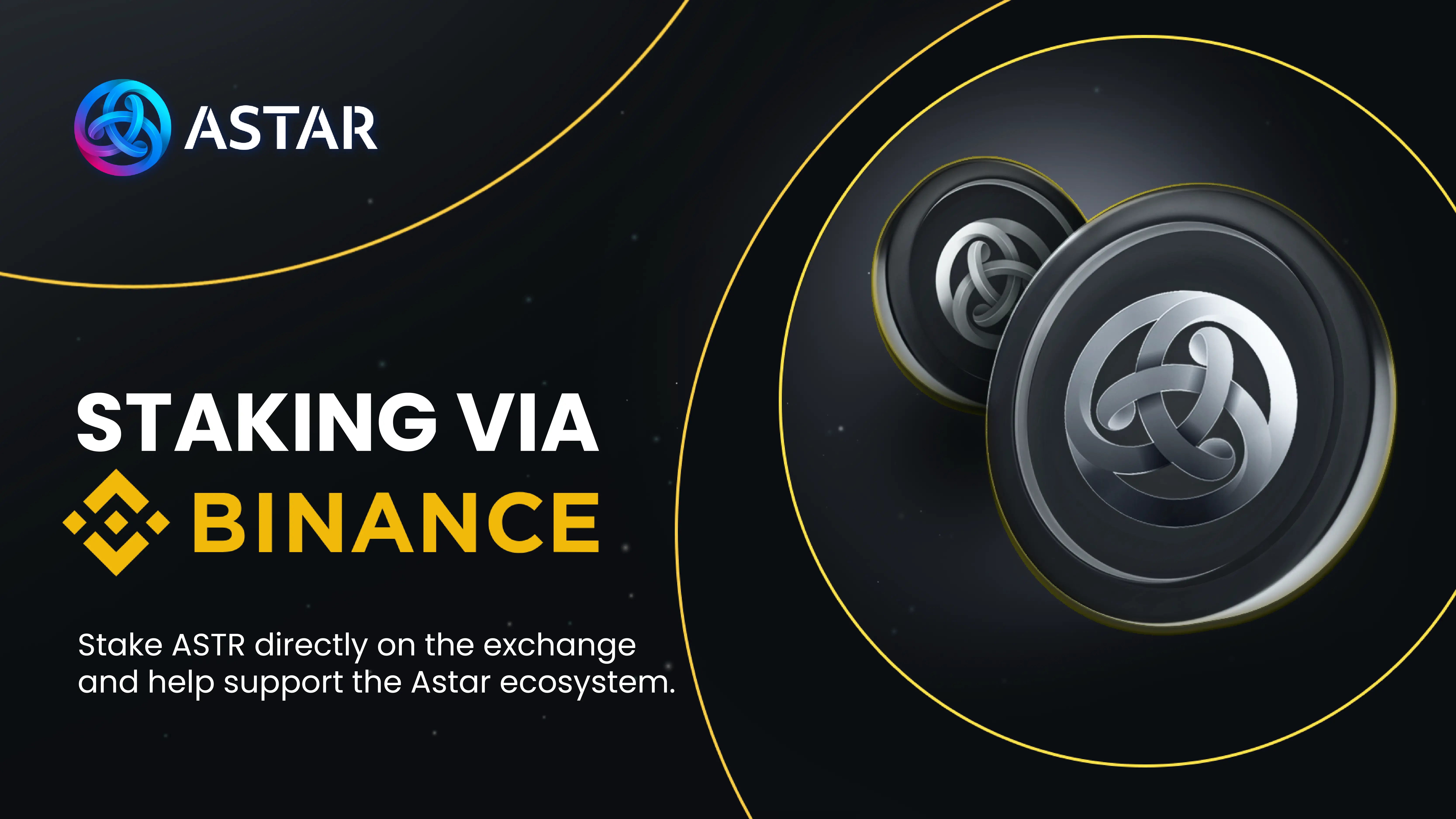 Astar Network hợp tác Binance ra mắt chương trình staking tiềm năng