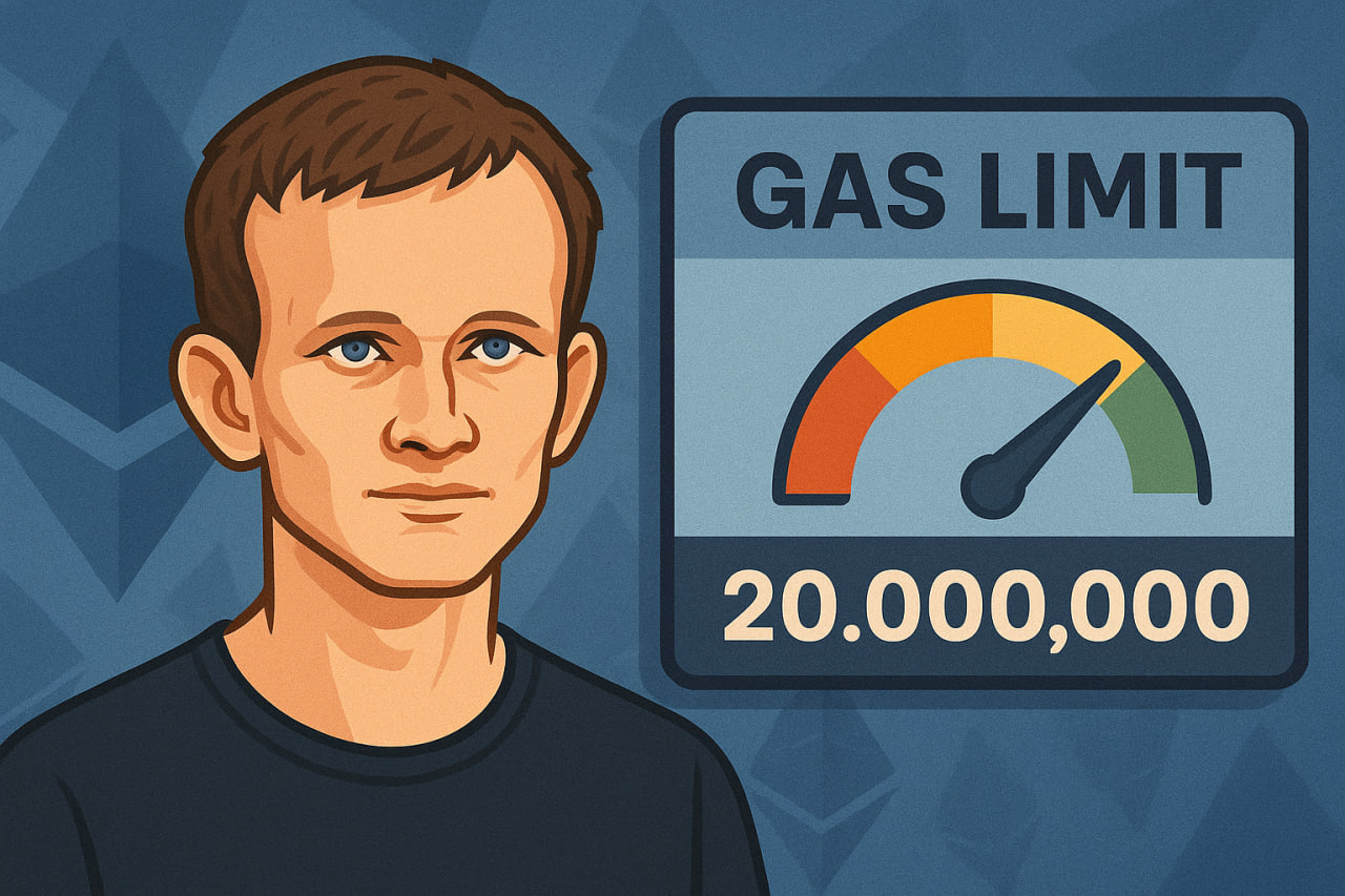 Vitalik đề xuất giới hạn gas để tăng cường bảo mật v&agrave; ổn định cho Ethereum