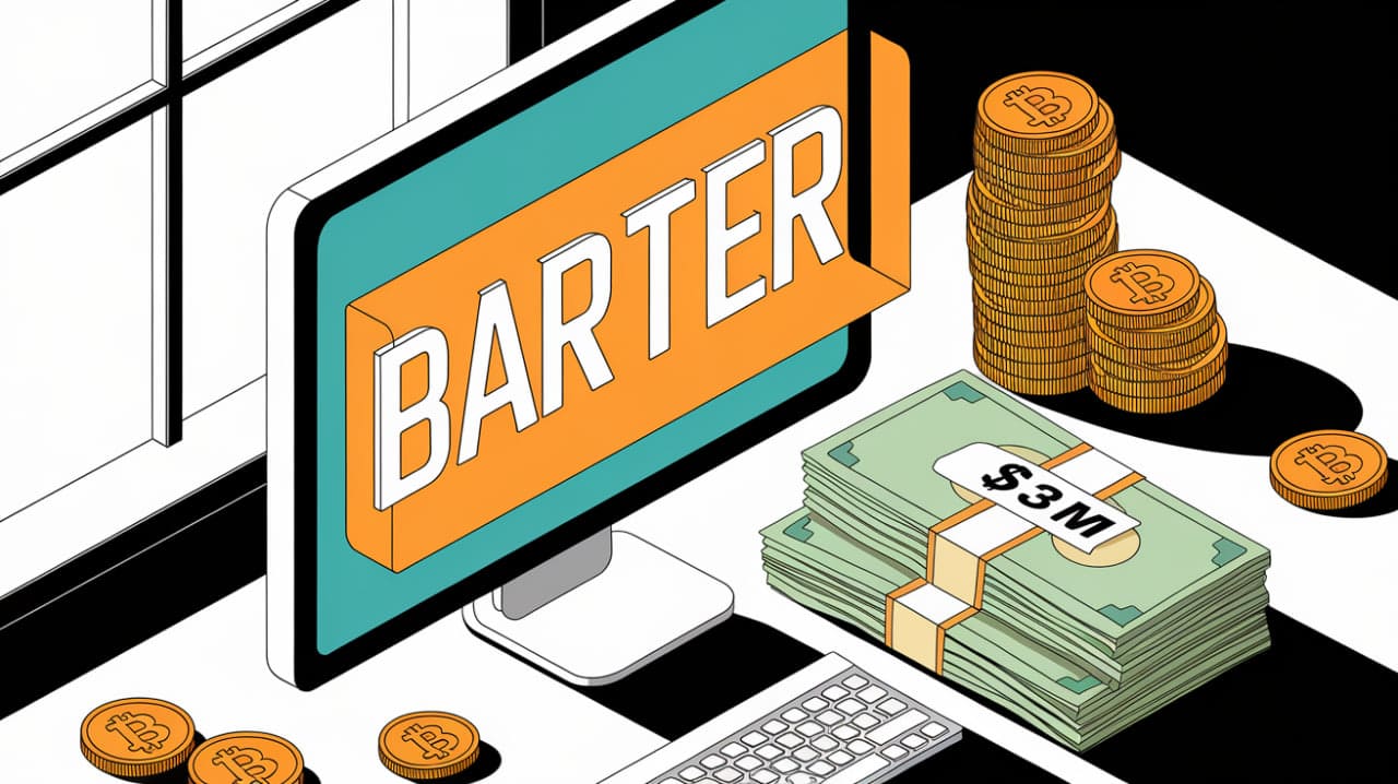 Barter gọi vốn 3 triệu USD 