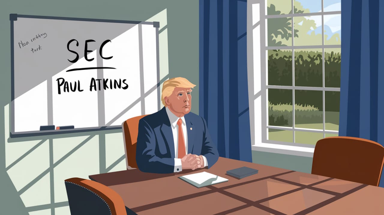 Paul Atkins từ chối vai trò Chủ Tịch SEC: Trump đối mặt bài toán nhân sự