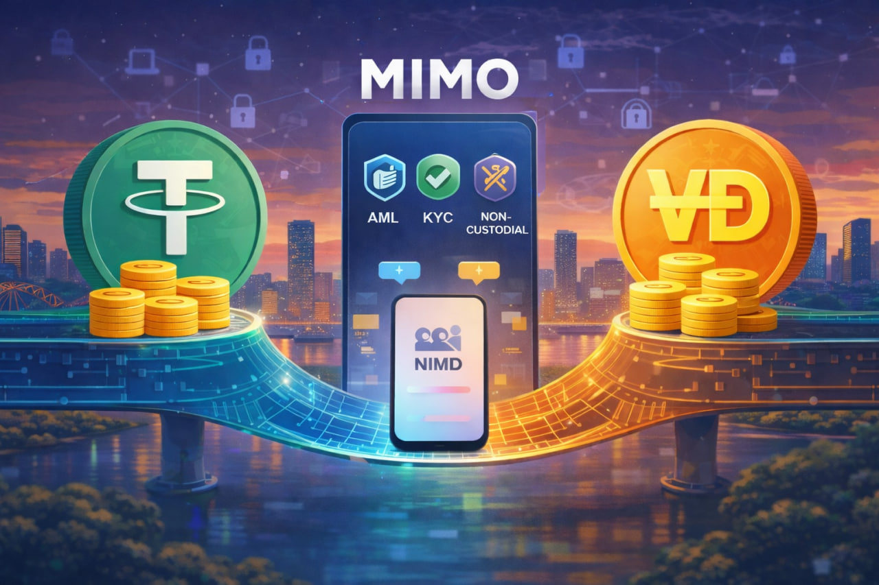 MIMO là gì? Giải pháp trung gian chuyển đổi USDT sang VND đầu tiên tại Việt Nam