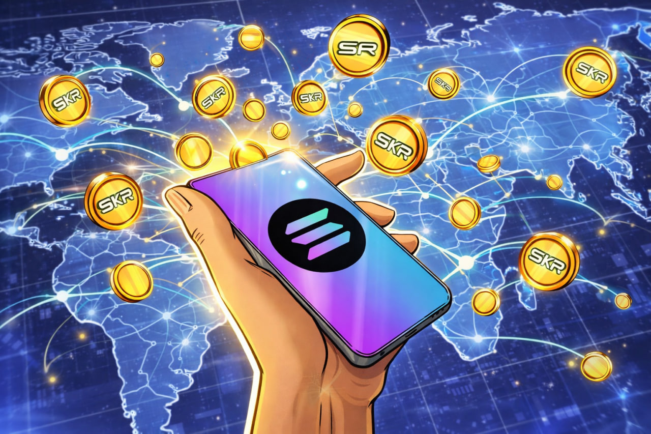 Solana Mobile airdrop gần 2 tỷ token SKR cho cộng đồng Seeker