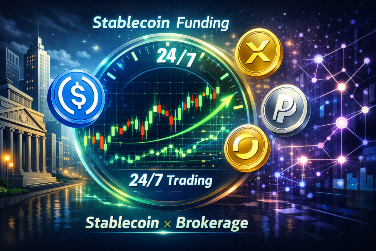 Interactive Brokers mở rộng stablecoin, hướng tới giao dịch 24/7