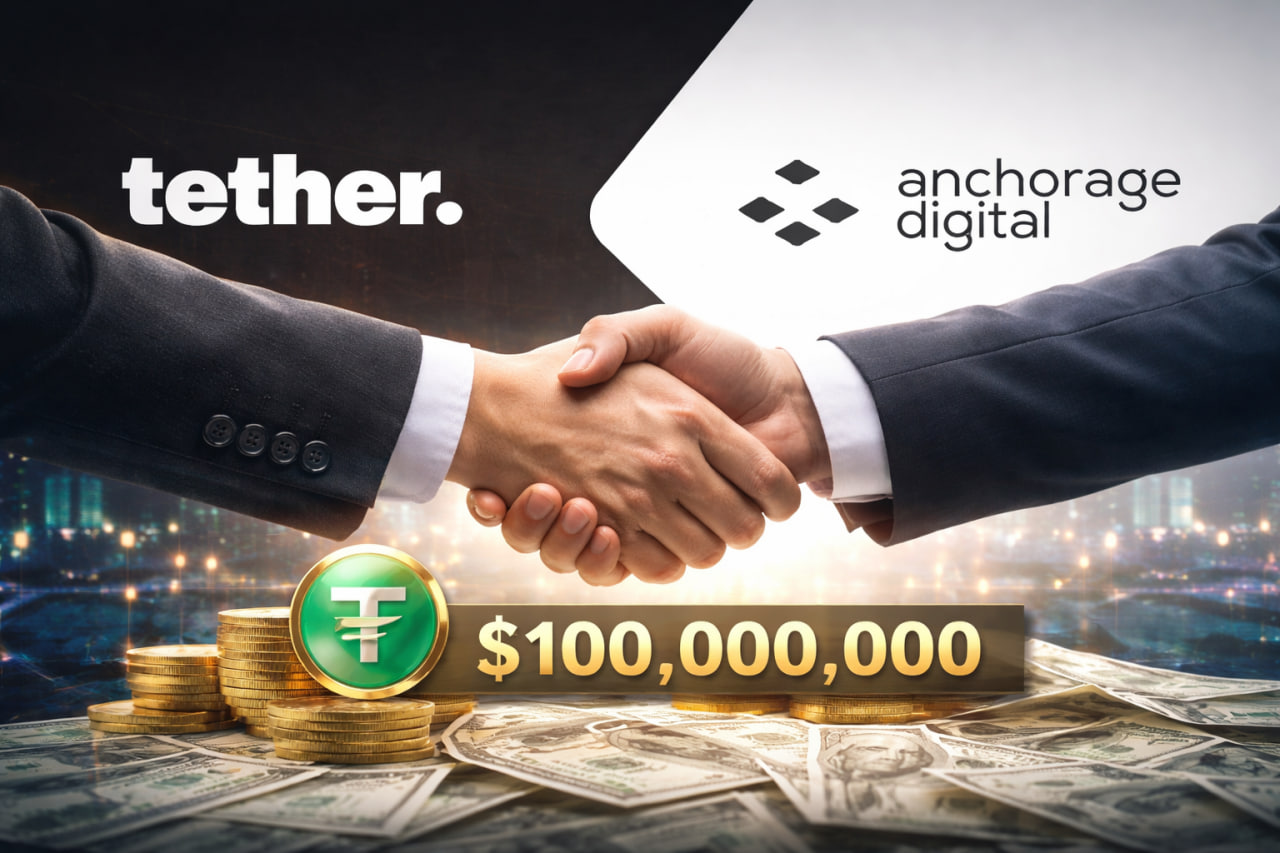 Tether đầu tư 100 triệu USD vào Anchorage Digital trước thềm IPO