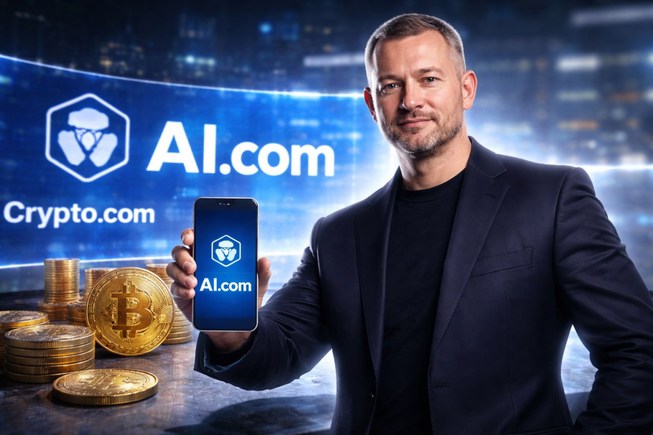 CEO Crypto.com chi 70 triệu USD mua AI.com