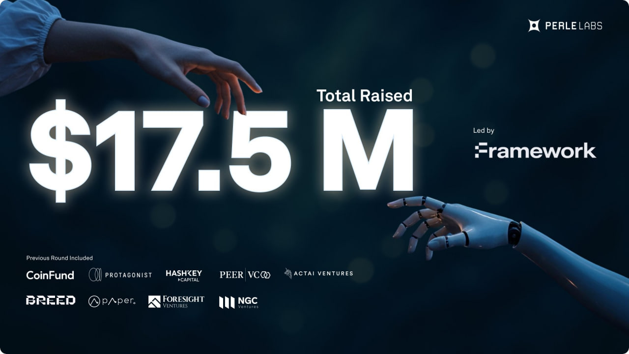 Perle Labs đ&atilde; huy động tổng 17.5 triệu USD qua 2 v&ograve;ng Seed