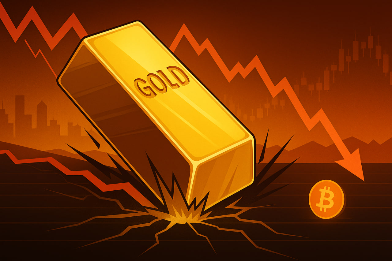 Vàng mất 2.500 tỷ USD vốn hóa, cú sụt mạnh nhất hơn mười năm qua