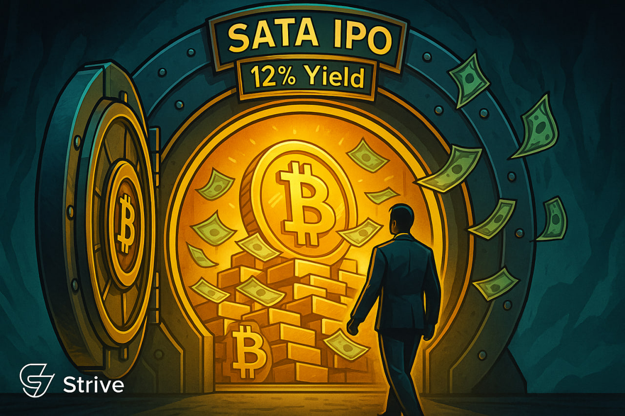 Strive lên kế hoạch IPO SATA để tài trợ mua Bitcoin