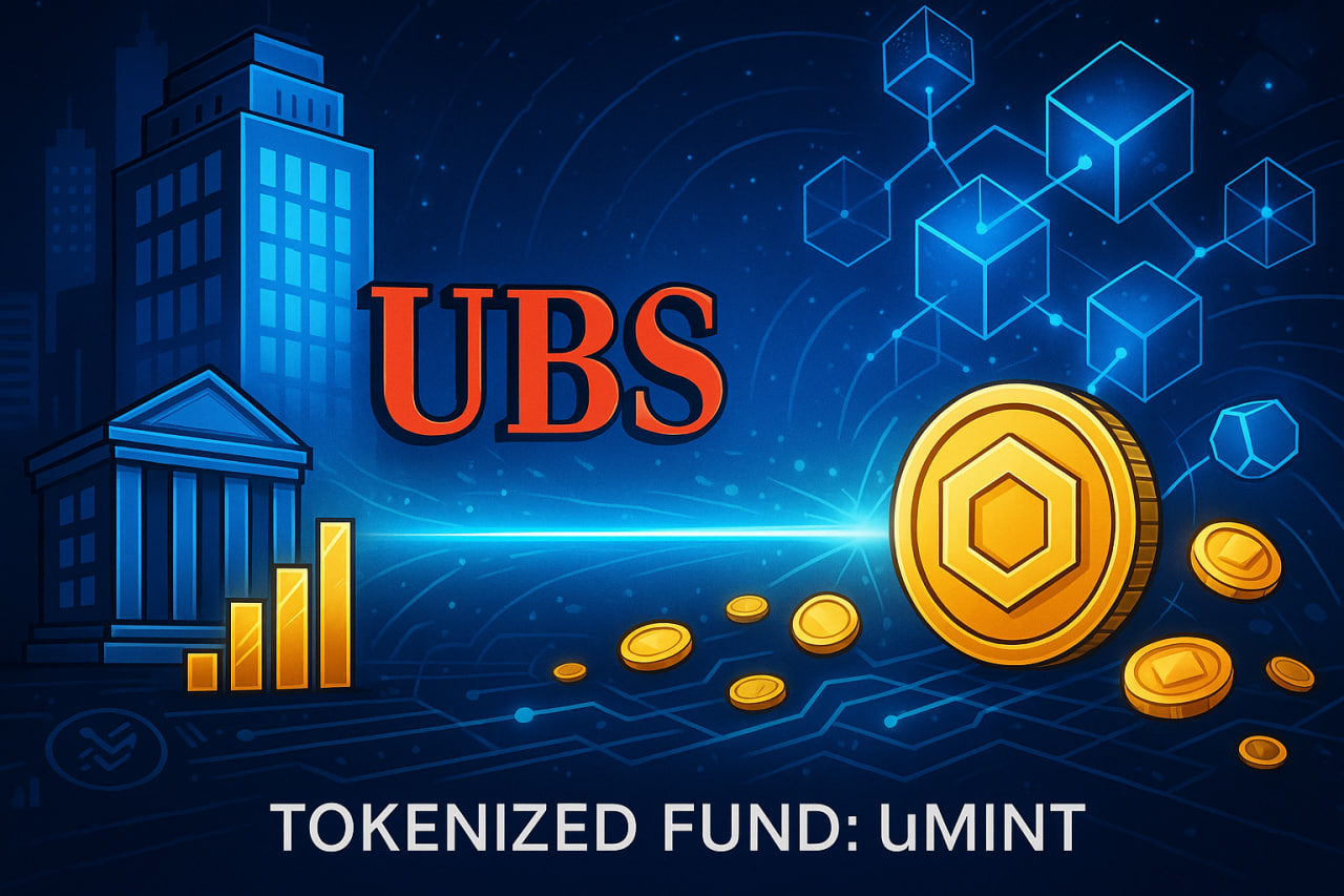 Ngân hàng UBS ra mắt quỹ token hóa đầu tiên cùng Chainlink