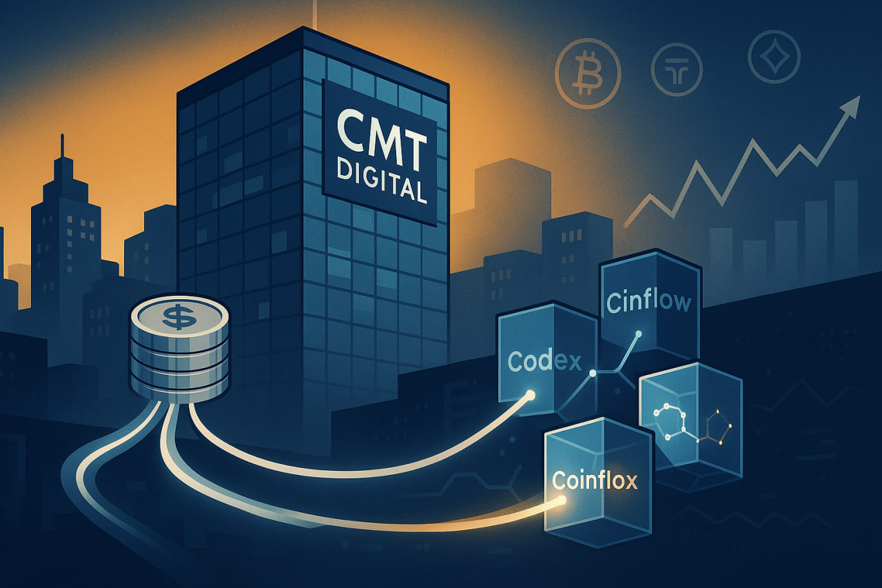 CMT Digital huy động 136 triệu USD để hỗ trợ startup blockchain